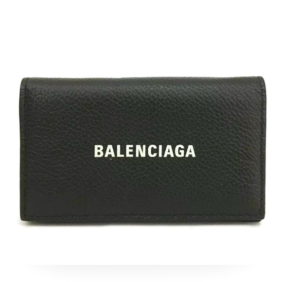 BALENCIAGA Leather 6 Ring Key Case - Picture 1 of 8